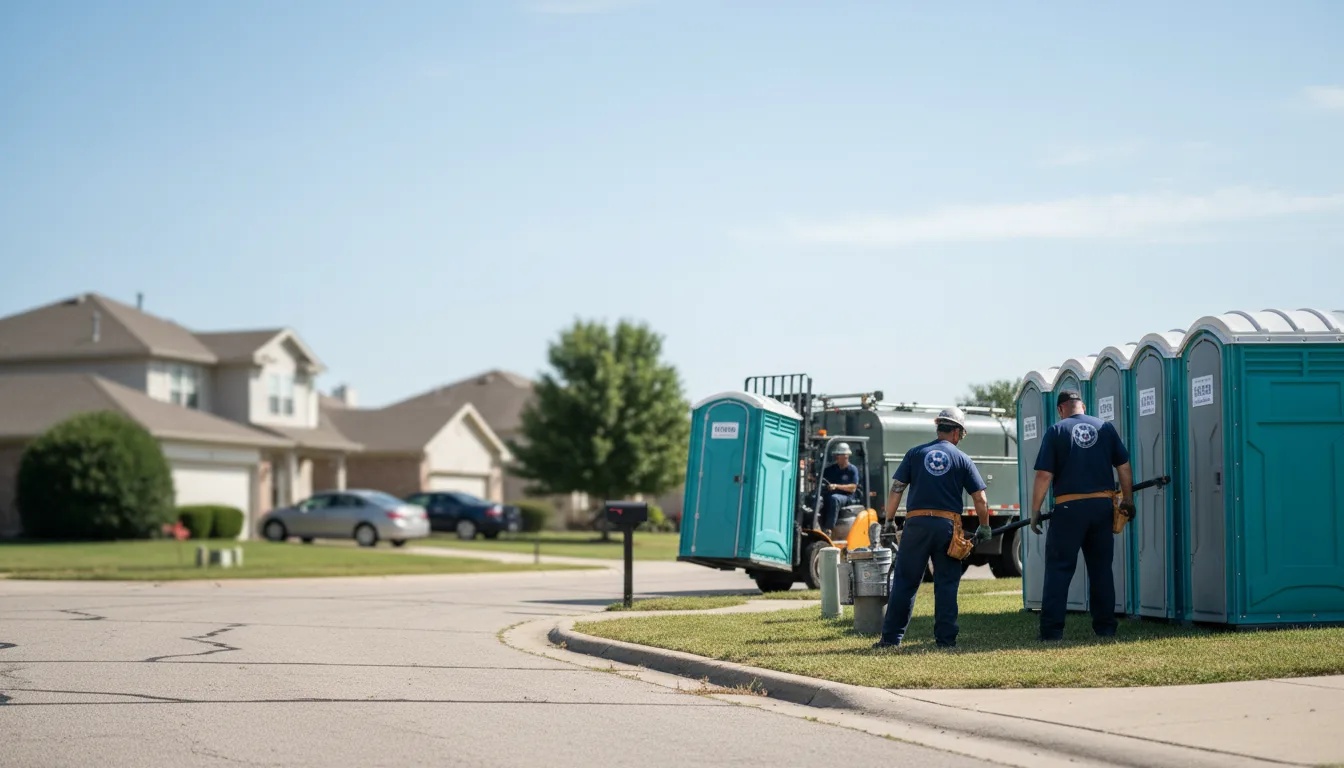 Porta Potty Rental in Oak Ridge, MO near me